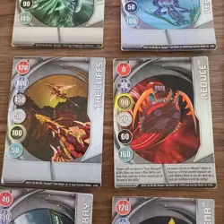 Bakugan Gate Card Lot of 16 METAL Magnetic, 2008-2009 Sega Spin Master - Image 5
