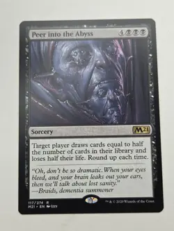 Peer into the Abyss X1 M21 MTG Core Set 2021 - Image 1