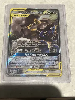 Pokemon TCG Lucario & Melmetal Tag Team GX SM192 Holo Promo Card Sun & Moon - Image 1