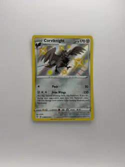 Corviknight SV089/SV122 Shining Fates Baby Shiny Holo Rare Pokemon Card NM - Image 1