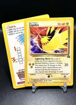 Pokemon Card - Zapdos #23 Black Star Promo + Ad Card (PACK FRESH) - Image 1