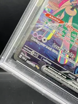 Pokemon PSA 9 MINT Iron Valiant ex 249/182 Paradox Rift Illustration 2023 S#9085 - Image 2
