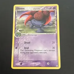 Gloom Delta Species 42/110 EX Holon Phantoms Regular Pokemon TCG NM 2006 - Image 1