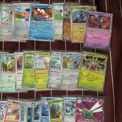 SCARLET & VIOLET POKEMON TCG BULK LOT - (REVERSE HOLO, HOLO R, EX) - 72 CARDS - Image 2