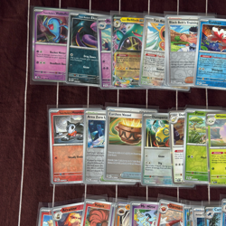 SCARLET & VIOLET POKEMON TCG BULK LOT - (REVERSE HOLO, HOLO R, EX) - 72 CARDS - Image 5