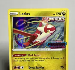 Latias SWSH171 (NM) Black Star Promo Prerelease SWSH: Fusion Strike 2021 Pokemon - Image 3