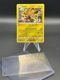 Pokemon TCG Sun And Moon Team Up Zapdos Reverse Holo Rare 40/181 - Image 3