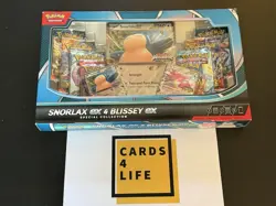 Pokemon Snorlax Ex & Blissey Ex Special Collection Box 8 Packs BRAND NEW SEALED - Image 1