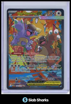 2025 POKEMON MEGA EVOLUTION 182/132 MEGA KANGASKHAN EX SPECIAL ILLUSTRATION RARE - Image 1
