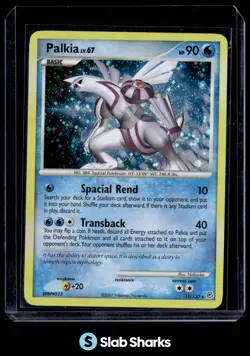 2007 POKEMON DIAMOND & PEARL #11/130 PALKIA HOLO - Image 1