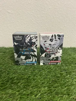 Pokemon TCG Black Bolt and White Flare Booster Bundle Set of 2 FACTORY SEALED - Image 1