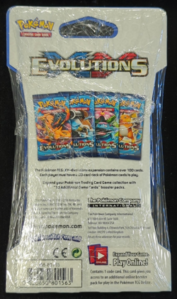 POKEMON XY EVOLUTIONS SLEEVED BOOSTER PACK ART VENUSAUR ARTWORK SEALED +RULEBOOK - Image 5
