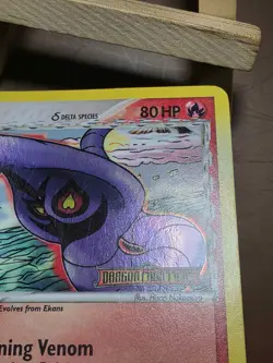 HP/DMG Arbok (Delta Species) 13/101 Pokemon Dragon Frontiers Stamped Holo Rare - Image 4