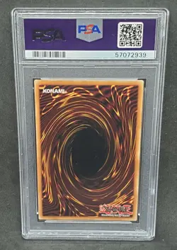 Yugioh PSA 9 MINT Blue-Eyes White Dragon (Green) LDS2-EN001 1st Ed. Ultra Rare - Image 2