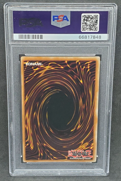 Yugioh PSA 9 MINT Diabolos, King of the Abyss FOTB-EN061 1st Edition Secret Rare - Image 2