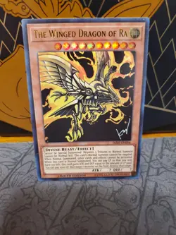 Yugioh The Winged Dragon of Ra JMPS-EN006 Ultra Rare Promo Limited Edition LP - Image 1