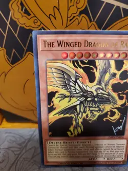 Yugioh The Winged Dragon of Ra JMPS-EN006 Ultra Rare Promo Limited Edition LP - Image 2
