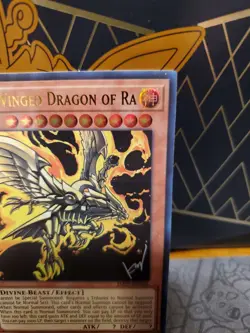 Yugioh The Winged Dragon of Ra JMPS-EN006 Ultra Rare Promo Limited Edition LP - Image 3