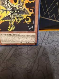 Yugioh The Winged Dragon of Ra JMPS-EN006 Ultra Rare Promo Limited Edition LP - Image 4