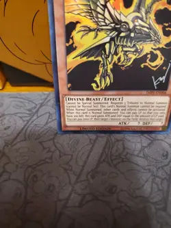 Yugioh The Winged Dragon of Ra JMPS-EN006 Ultra Rare Promo Limited Edition LP - Image 5