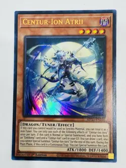 YuGiOh! - Centur-Ion Atrii MP25-EN216 Ultra Rare 1st Edition Near Mint - Image 1