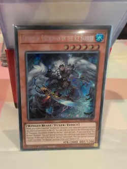 Georgius, Swordsman of the Ice Barrier BLTR-EN006 Secret Rare Yugioh NM - Image 1