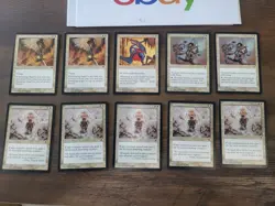 Excellent Condition- Tempest Lot of 10 Magic the Gathering MTG Cards 1997 - Image 1