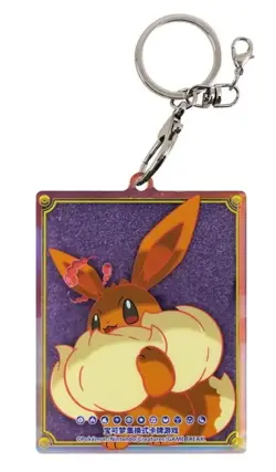 Pokemon TCG S-Chinese Pikachu & Eevee Quick Sand Card Display Hanging Gift Box - Image 4
