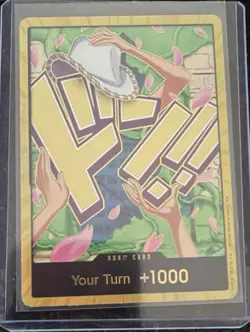 DON!! Card (Robin) (Gold) PRB-02 Nico Robin Gold Don English - Image 1