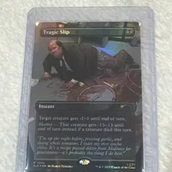 Tragic Slip R Foil #7043 | SLD Secret Lair The Office Bonus Card | MTG - Image 3