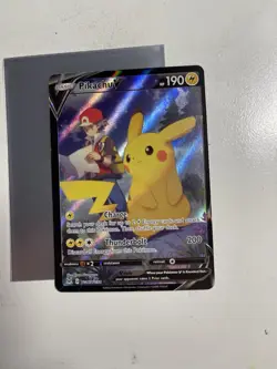 Pokemon Card Pikachu V TG16/TG30 Lost Origin Trainer Gallery Full Art Rare NM - Image 1