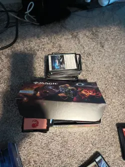 Magic The Gathering Edge Of Eternities Play Booster Box-UN,C,R Lands ~400+ cards - Image 1