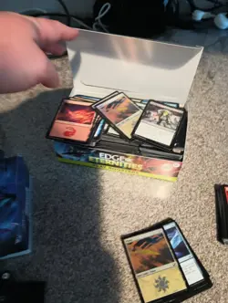 Magic The Gathering Edge Of Eternities Play Booster Box-UN,C,R Lands ~400+ cards - Image 2