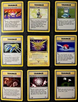 Vintage WOTC Pokemon Card Lot: ALL RARES/FIRST EDITIONS (All Near Mint) - Image 1