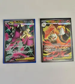 Mega Mawile Ex 162/132 & Mega Camerupt 156/132 Lot of 2 cards NM POKEMONTCG ME01 - Image 1