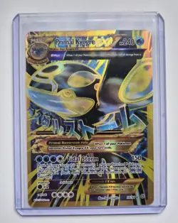 Primal Kyogre EX 96/98 XY Ancient Origins Pokemon Card Shiny Full Art NM - MINT - Image 1