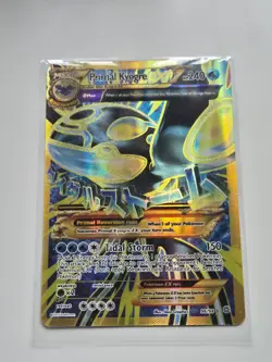 Primal Kyogre EX 96/98 XY Ancient Origins Pokemon Card Shiny Full Art NM - MINT - Image 2