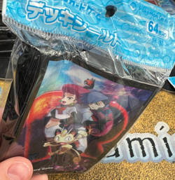 Pokemon Center Japan SEALED 64 ct Team Rocket Deck Shield Card Sleeves!! - Image 2