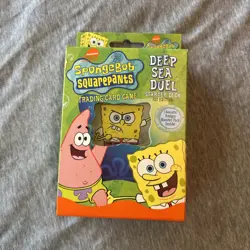 SPONGE BOB SQUAREPANTS DEEP SEA DUEL 1ST ED CARD GAME STARTER DECK - NEW OTHER - Image 1