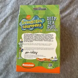 SPONGE BOB SQUAREPANTS DEEP SEA DUEL 1ST ED CARD GAME STARTER DECK - NEW OTHER - Image 2