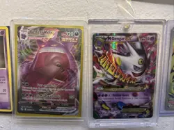 Pokemon TCG Gengar VMAX 157/264 And M Gengar Ex XY166 Promo Card Mint Both - Image 1