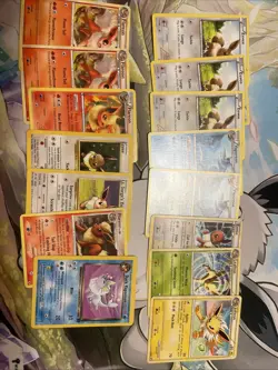 15x Eeveeloution Pokemon TCG Card Lot Various Conditions And Sets - Image 1