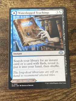 Waterlogged Teachings / Inundated Archive 0261 Modern Horizons 3 MH3 MTG S2507* - Image 1