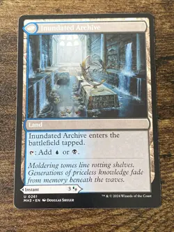 Waterlogged Teachings / Inundated Archive 0261 Modern Horizons 3 MH3 MTG S2507* - Image 2