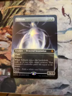 MTG Solitude Borderless Foil Special Guests Edition, Near Mint Condition Magic - Image 1