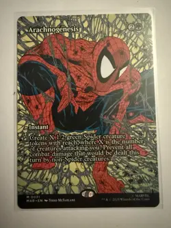 Arachnogenesis (Borderless) Marvel Universe Eternal-Legal Regular Mtg Nm/M - Image 1