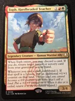 Toph, Hardheaded Teacher - TLA - MTG - EN - NM - 0246 - Image 1