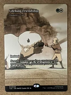Lifelong Friendship (Borderless) - Avatar The Last Airbender TLE - NM MTG - Image 1