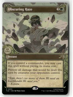 Obscuring Haze (Borderless) Avatar The Last Airbender MTG - Image 1