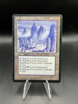MTG MAGIC THE GATHERING ICE AGE KARPULSAN FOREST - Image 1